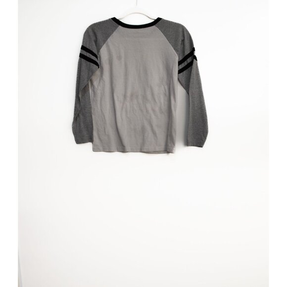 Minecraft Boys Long Sleeve Raglan T-Shirt With Creeper Graphic - Picture 5 of 8